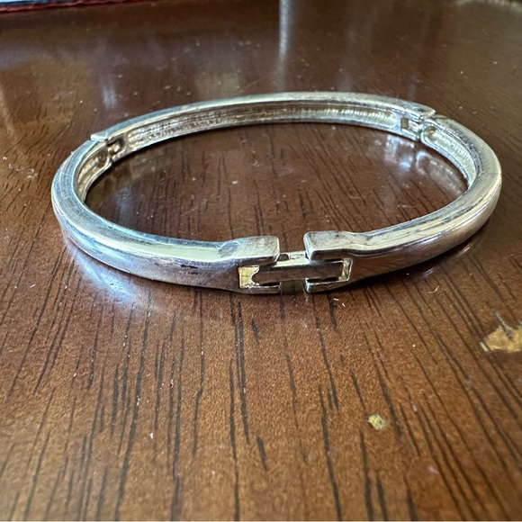 Silvertone Avon CZ Pave Diamond Bracelet - Picture 6 of 10